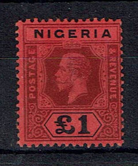 Image of Nigeria & Territories ~ Nigeria SG 12a VLMM British Commonwealth Stamp